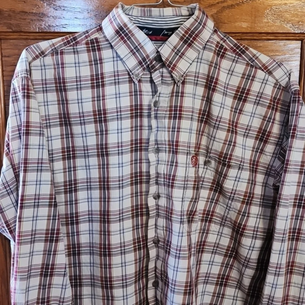 ✨️3/$20 ✨️ Wrangler western shirt - Picture 2 of 5